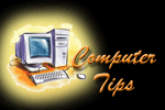 Computer Tips button