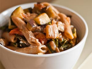 Vegetables with Pasta