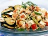 Grilled lemon Chicken Salad with Dill Cream Dressing