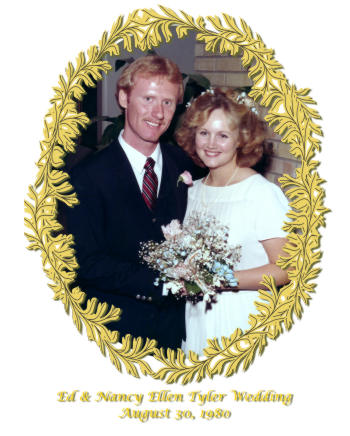 Edward Owen Tyler II and Nancy Ellen Moor Wedding