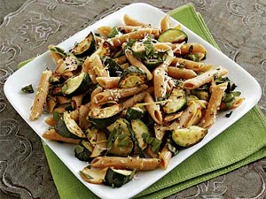 Penne with Zucchini, Fresh Herbs, & Lemon Zest