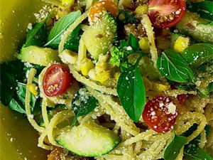 Summer Spaghetti with Zucchini