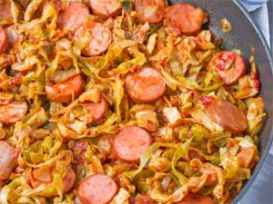 Sausage & Cabbage