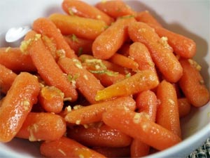 Ginger-Lime Baby Carrots