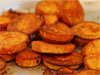 Panko Roasted Sweet Potatoe Rounds