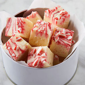 Peppermint Swirl Fudge