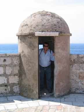 Ernst In Sentry Shelter - 051005-1106a